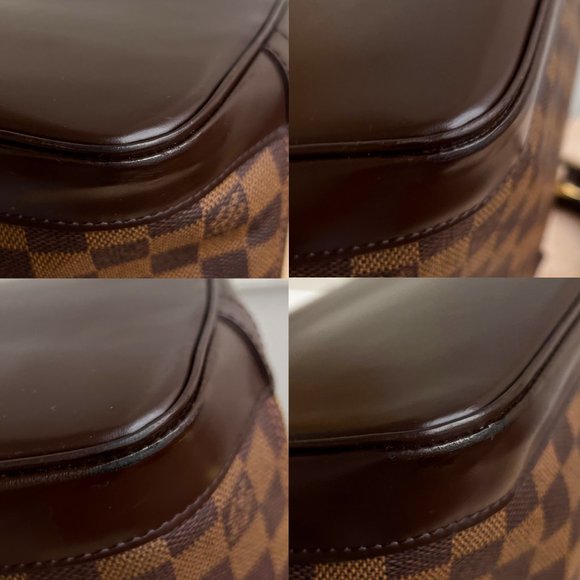 Authentic Louis Vuitton Alma PM Damier Ebene Satchel Bag FL0034 B0854 - Picture 12 of 16